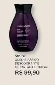 O Boticário Nativa - óleo desodorante hidratante oferta