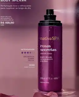 O Boticário Nativa - roscas secretas oferta