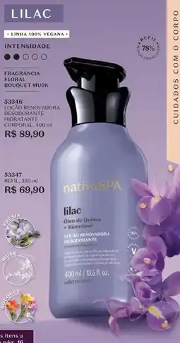 O Boticário Floral - óleo desodorante colônia oferta