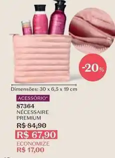 O Boticário 19 - nécessaire premium oferta