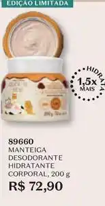 O Boticário Mantiqueira - desodorante hidratante corporal oferta