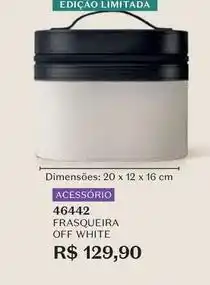 O Boticário O boticario - frambueira compresso frollini oferta