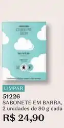 O Boticário Limpar - sabonete em barra oferta