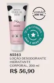 O Boticário Cuide-se bem - loção desodorante hidratante corporal oferta