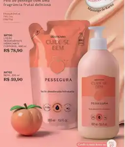 O Boticário Cuide-se bem - loção desodorante corporal oferta