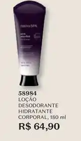O Boticário O boticario - loção desodorante hidratante corporal oferta