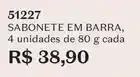O Boticário Barra - sabonete em oferta