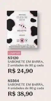 O Boticário Limpar - sabonete em barra oferta