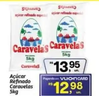 Caravelas - açúcar refinado