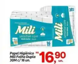Fort Atacadista Mili - papel higiênico folha dupla oferta