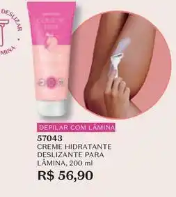 O Boticário Depilsam - creme hidratante deslizante para lámina oferta