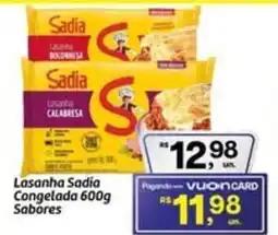Fort Atacadista Sadia - lasanha congelada oferta