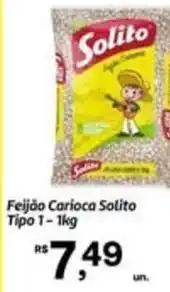 Fort Atacadista Solito - feijão carioca tipo 1 oferta