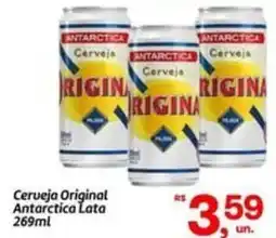 Fort Atacadista Antarctica - cerveja original lata oferta