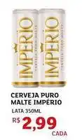 Assaí Atacadista Imperio - cerveja puro malte oferta