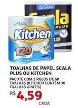 Assaí Atacadista Kitchen - toalhas de papel scala plus oferta