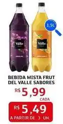 Assaí Atacadista Irmãos valle - bebida mista frut del sabores oferta
