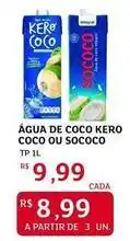 Assaí Atacadista Kero pé - água de coco coco ou sococo oferta