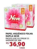Assaí Atacadista Neve - papel higiênico folha dupla oferta