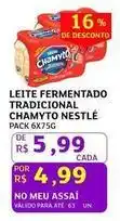 Assaí Atacadista Nestlé - leite fermentado tradicional chamyto oferta