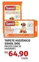 Assaí Atacadista Sanol - tapete higienico oferta