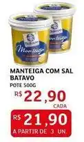 Assaí Atacadista Batavo - manteiga com sal oferta