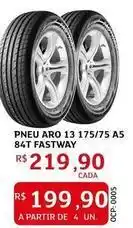 Assaí Atacadista Aro - pneu 13 175/75 a5 84t oferta