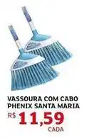 Assaí Atacadista Santa maria - vassoura com cabo phenix oferta