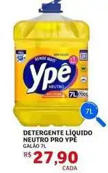 Assaí Atacadista Ypê - detergente líquido neutro pro oferta