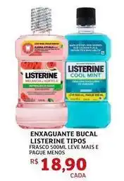 Assaí Atacadista Listerine - enxaguante bucal oferta