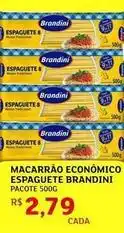 Assaí Atacadista Brandini - macarrão económico espaguete oferta
