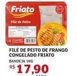Assaí Atacadista Friato - filé de peito de frango congelado oferta