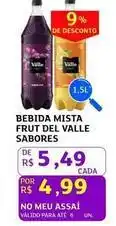 Assaí Atacadista Sabores - bebida mista frut del valle oferta