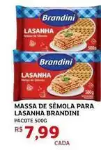 Assaí Atacadista Brandini - massa de semola para lasanha oferta
