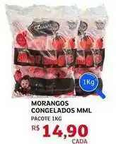 Assaí Atacadista Pacote - morangos congelados mml oferta