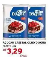 Assaí Atacadista Olho d´agua - açúcar cristal olho d'agua oferta