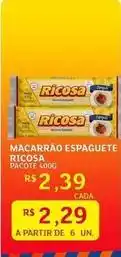 Assaí Atacadista Ricosa - macarrao espaguete oferta
