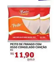 Assaí Atacadista De - peito de frango com osso congelado cancao oferta