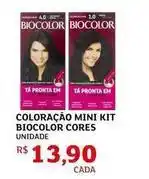 Assaí Atacadista Biocolor - coloração mini kit cores oferta