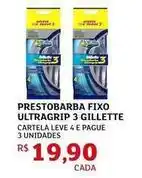 Assaí Atacadista Gillette - prestobarba fixo ultragrip 3 oferta