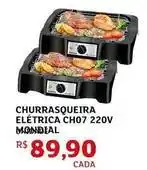 Assaí Atacadista 220v - churrasqueira elétrica ch07 220v oferta
