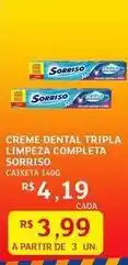 Assaí Atacadista Sorriso - creme dental tripla limpeza completa oferta