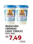 Assaí Atacadista Tirolez - requeijão cremoso light oferta