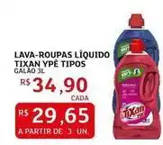Assaí Atacadista Tixan ypê - lava-roupas líquido tipos oferta