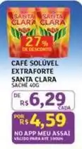 Assaí Atacadista Santa clara - cafe solúvel extraforte oferta