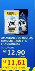 Assaí Atacadista Ypê - amaciante de roupas concentrado fragrancias oferta