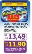 Assaí Atacadista Minuano - lava-roupas em po maxima protecao oferta