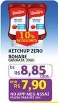 Assaí Atacadista Bonare - ketchup zero oferta