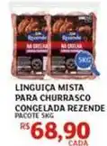 Assaí Atacadista Rezende - linguiça mista para churrasco congelada oferta