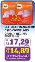 Assaí Atacadista De - peito de frango com osso congelado oferta